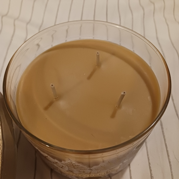 NWT! Bath & Body Works 3 Wick Candle (Harvest Gathering) - Picture 3 of 6